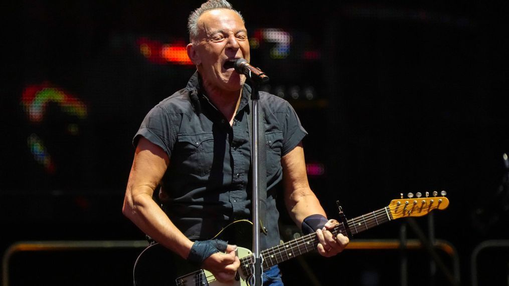FILE - Bruce Springsteen and the E Street Band perform on Wednesday, Aug. 9, 2023, at Wrigley Field in Chicago. (Photo by Rob Grabowski/Invision/AP, File)