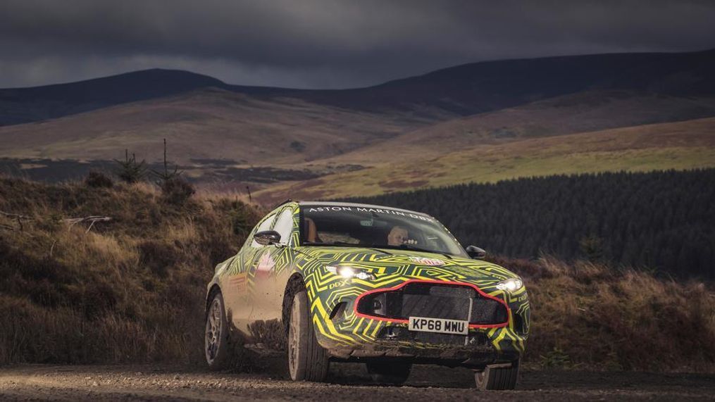 Aston Martin DBX Prototype (Image courtesy of Aston Martin Lagonda /{&nbsp;}Drew Gibson)