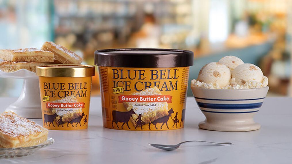 The Texas institution has released its take on a St. Louis icon. (Blue Bell Creameries){p}{/p}