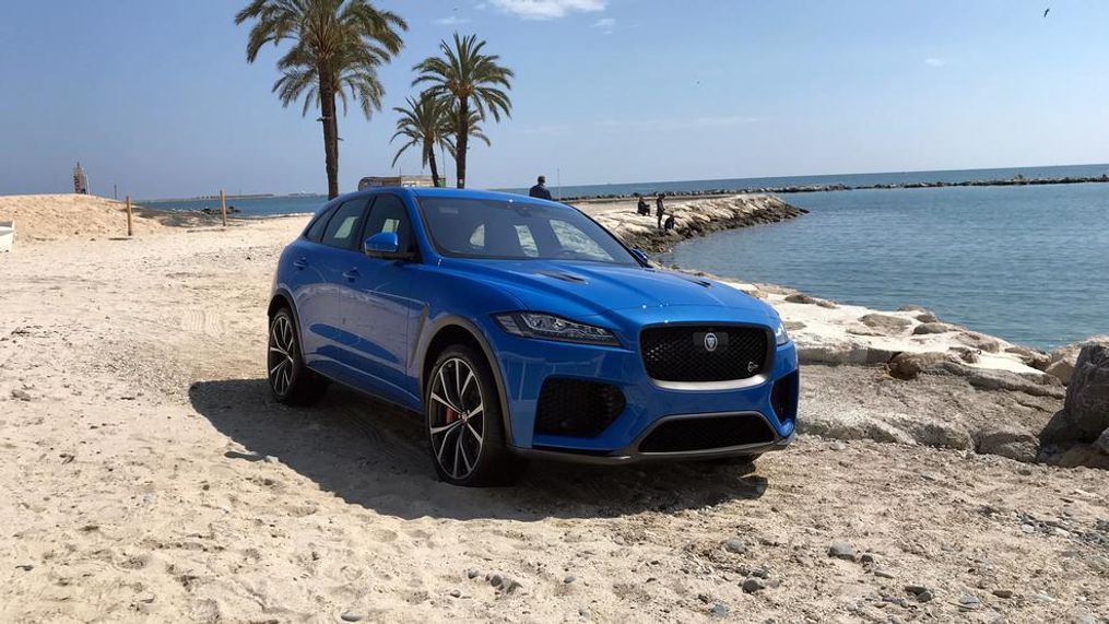 2019 Jaguar F-Pace SVR (Sinclair Broadcast Group / Jill Ciminillo)