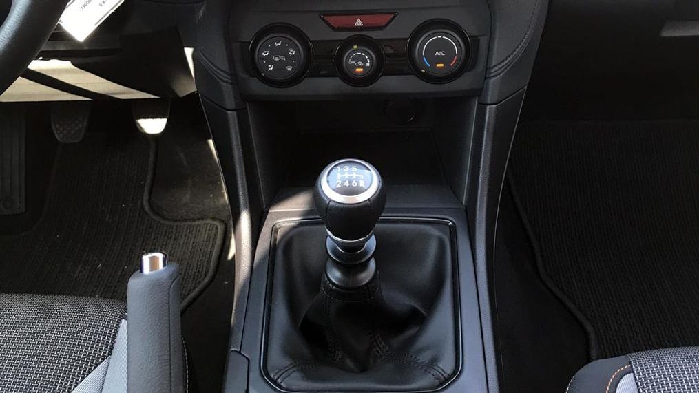 2018 Subaru Crosstrek with a manual transmission (Sinclair Broadcast Group / Jill Ciminillo)