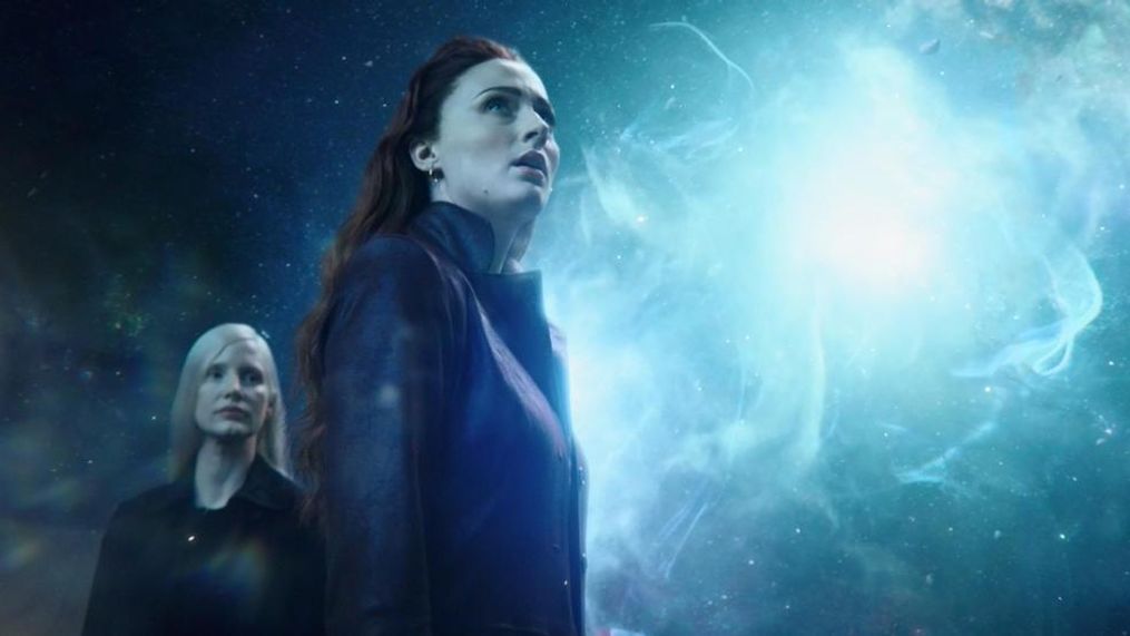 Sophie Turner and Jessica Chastain in Twentieth Century Fox’s DARK PHOENIX. (Photo: Twentieth Century Fox)