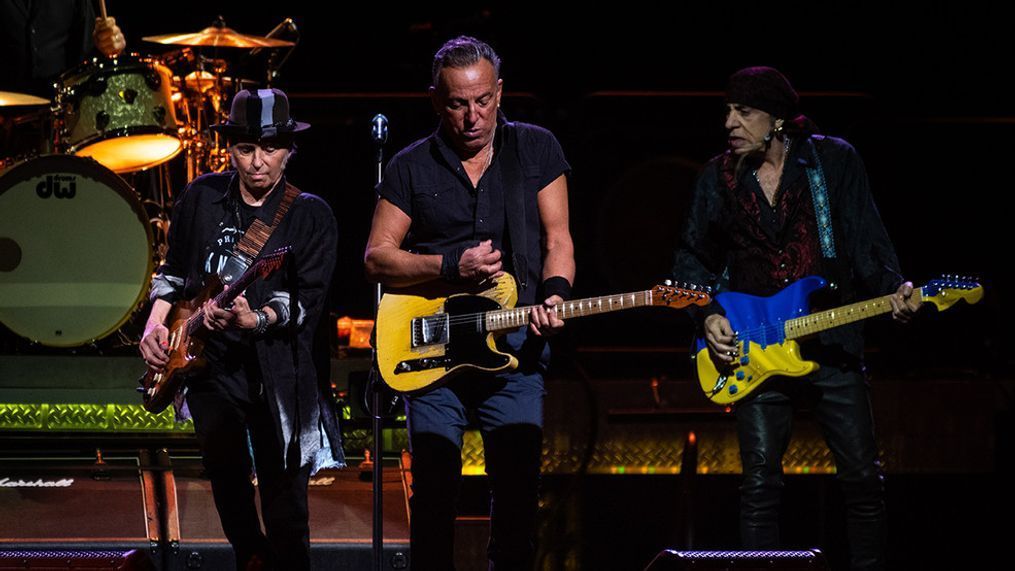 Rock n’ roll icons Bruce Springsteen & the E Street Band were back in the Rose City Saturday night, playing a sold out show at the Moda Center. (Photo by Tristan Fortsch for KATU News on February 25, 2023)