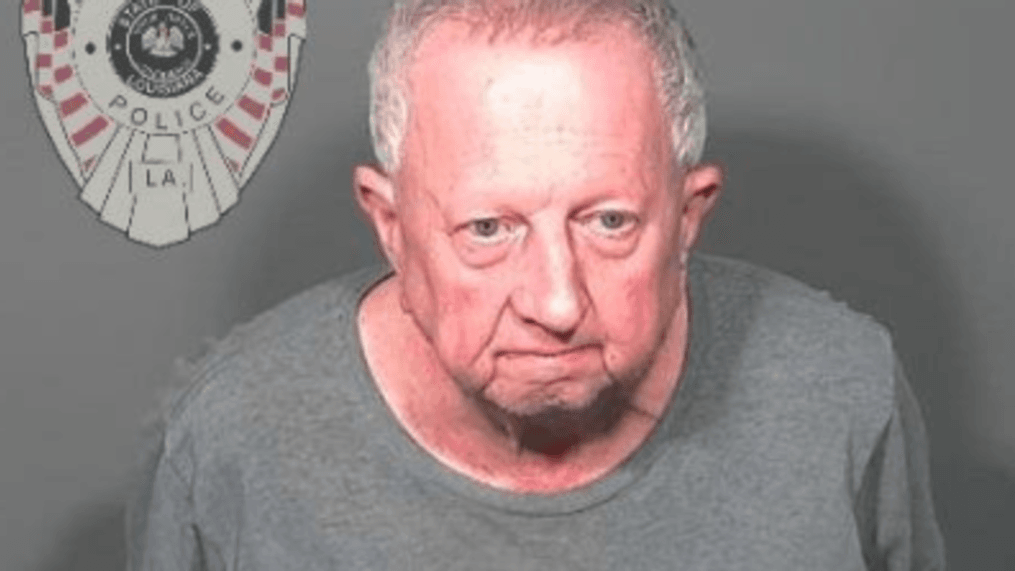 (image: Slidell Police) Michael Neu of Slidell, Louisiana accused of posing as a 'Nigerian Prince' online to scam people out of their money.{p}{/p}