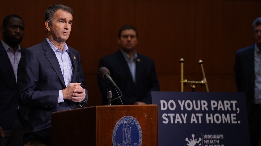 Gov. Northam will announced Monday, March 30 that he is issuing a stay at home order for Virginians to help mitigate the spread of COVID-19 (Gov. Ralph Northam)