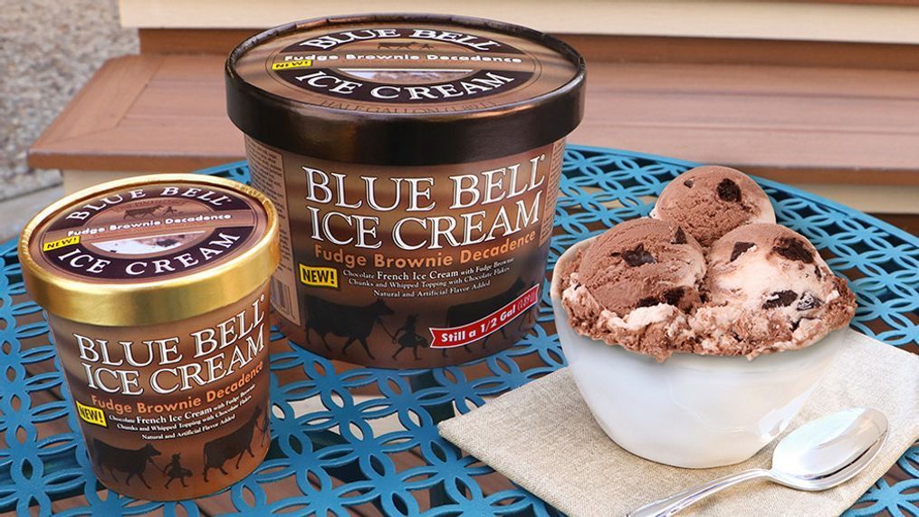 Blue Bell Fudge Brownie Decadence Ice Cream (Photo: Blue Bell Creameries)