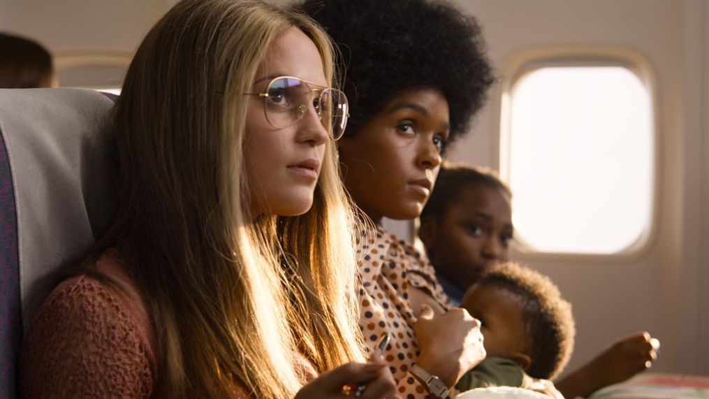 Alicia Vikander and Janelle Monae in THE GLORIAS (Photo: LD Entertainment and Roadside Attractions)  