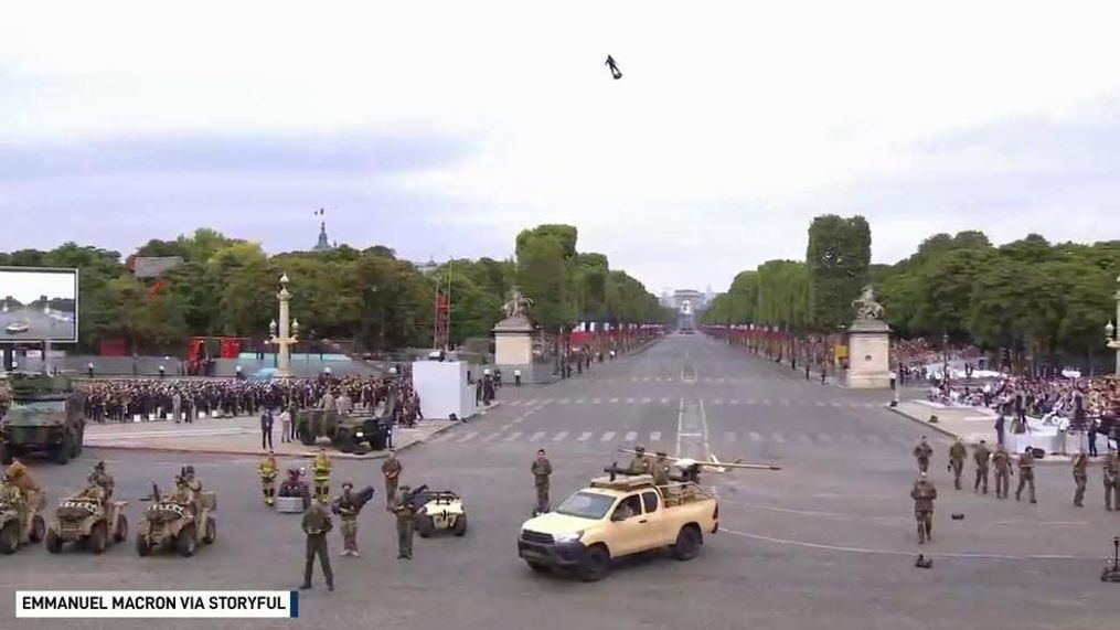 (Courtesy Emmanuel Macron via Storyful)