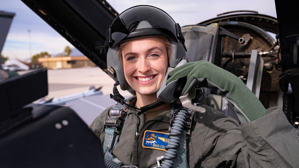 Fort Smith, Ark. native Madison Marsh became the first active duty servicemember to be crowned Miss America on Sunday, Jan. 14. (Photo United States Air Force)