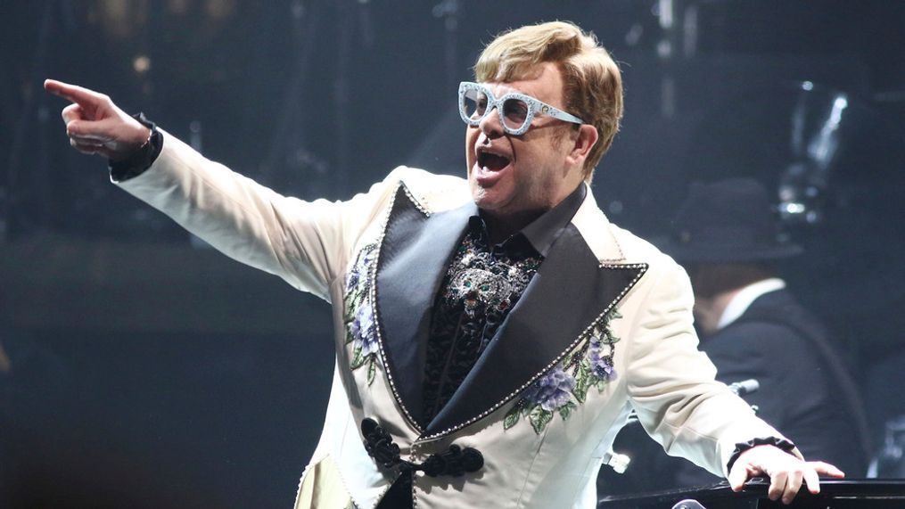 FILE - Elton John performs at Madison Square Garden during his Farewell Yellow Brick Road Tour in New York on Feb. 22, 2022. (Photo by Greg Allen/Invision/AP, File)