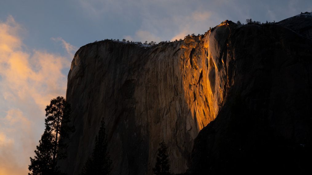 Horsetail Fall at Yosemite (Courtesy: Yosemite Coffee Company)