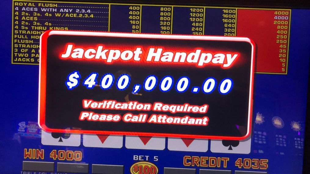 Guest wins 3 video poker jackpots for $1M at Caesars Palace (Photo: Caesars Entertainment){&nbsp;}