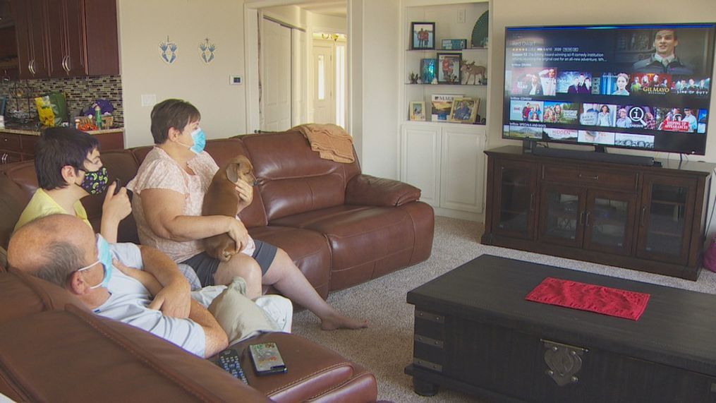 The Peacock family says they{&nbsp;} just swapped cable and streaming for streaming only to save more than $150 a month{&nbsp;} KOMO photo{p}{/p}