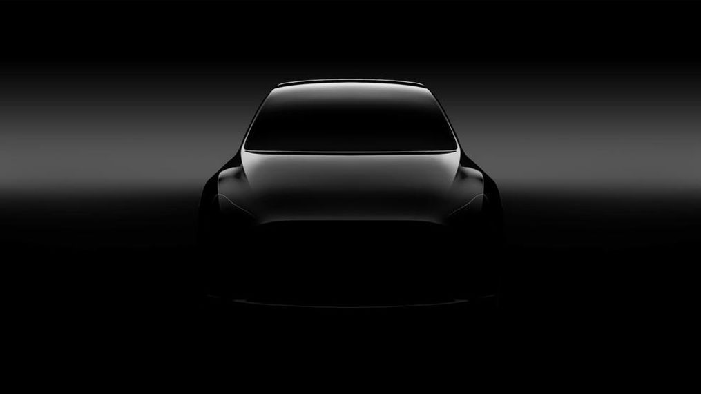 Tesla Model Y Teaser (Image courtesy of Tesla Inc.)