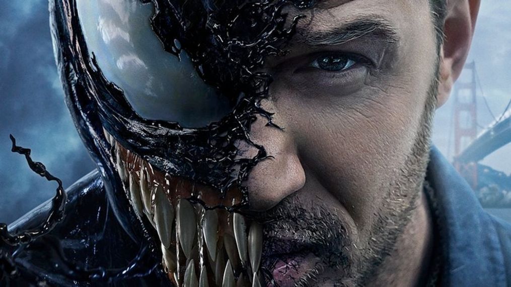 "Venom," starring Tom Hardy, is scheduled for release on Oct. 5, 2018. (VenomMovie/Twitter)