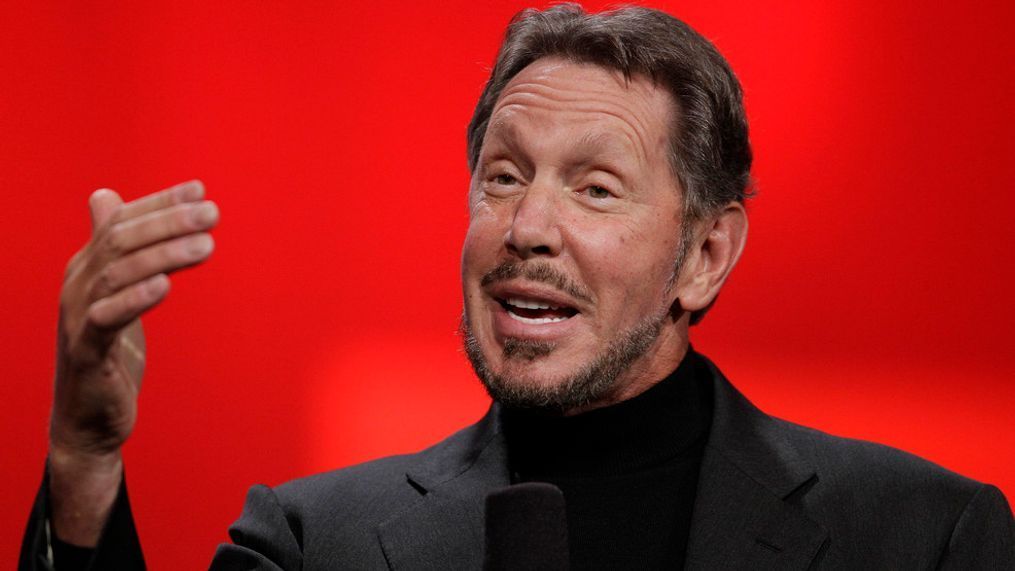 In this Oct. 2, 2012 file photo, Oracle CEO Larry Ellison gestures while giving a keynote address at Oracle OpenWorld in San Francisco. Tesla is naming Ellison and an executive from Walgreens to its board as part of a settlement with U.S. regulators who demanded more oversight of CEO Elon Musk. The company said Friday, Dec. 28, 2018, that Ellison and Kathleen Wilson-Thompson are the new independent directors, effective immediately. (AP Photo/Eric Risberg, File)