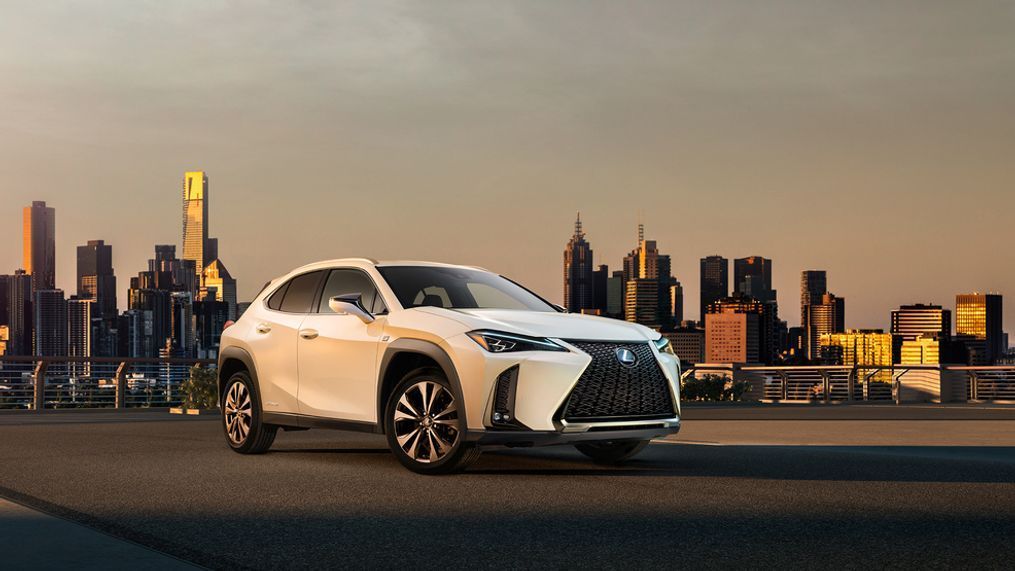 {p}The Lexus UX , which debuts next week at the Geneva Motor Show, will be smaller than the current NX compact and RX mid-size crossover utilities. (Image courtesy of Toyota Motor Sales USA){/p}