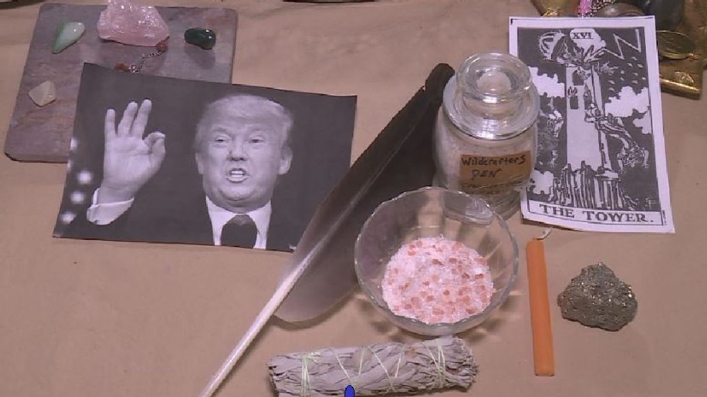 Witches around the world to cast spell on President Trump. (WEYI/WSMH)