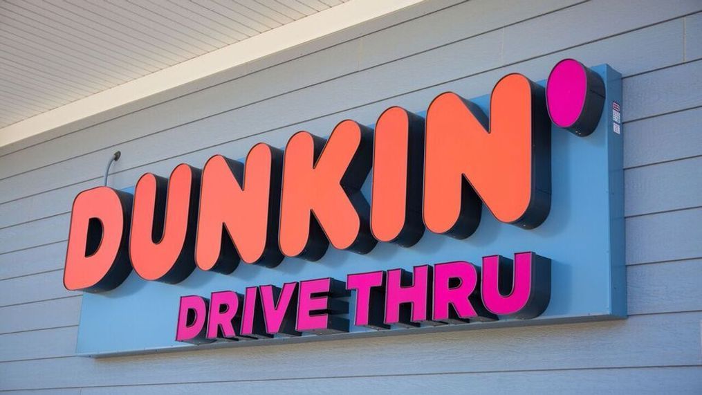 Dunkin' sign in Maine (WGME)