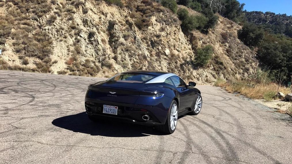 2018 Aston Martin DB11 V8 (Sinclair Broadcast Group / Jill Ciminillo)