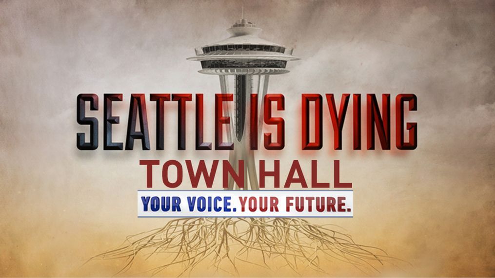 Seattle is Dying Town Hall (KOMO News){&nbsp;}{p}{/p}