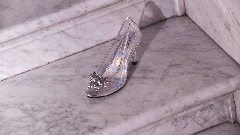 Cinderella's glass slipper