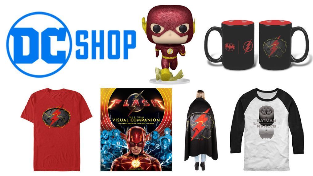 The DC Shop announces the first wave of The Flash merchandise (Photo: Warner Bros.)