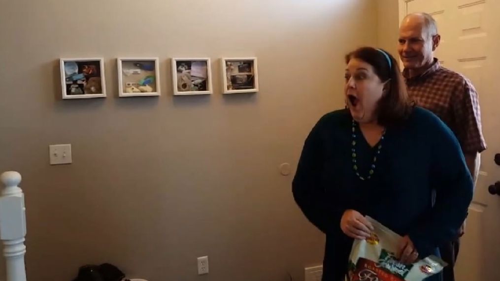 VIDEO: Utah couple keeps pregnancy a secret for 9 months, watch grandma's epic reaction. (Photo: Tannin Pease)