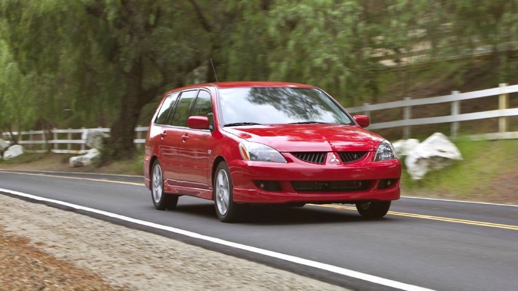 2004 Mitsubishi Lancer Sportback Wagon (Photo courtesy of Mitsubishi Motors)