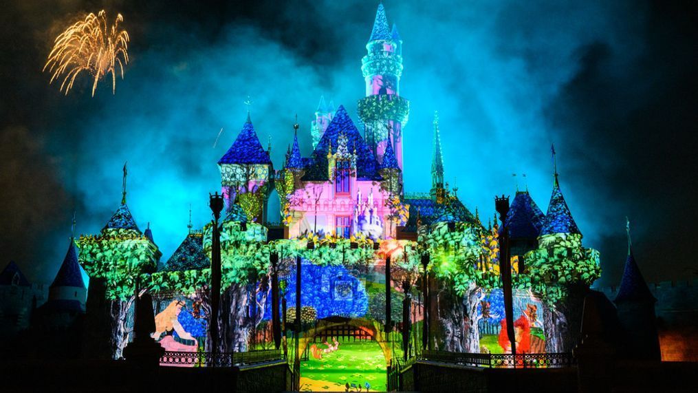 To celebrate The Walt Disney Company's 100th anniversary, an all-new nighttime spectacular by Disney Live Entertainment, “Wondrous Journeys,” debuts at Disneyland Park in Anaheim, Calif., on Jan. 27, 2023. “Wondrous Journeys” features nods to every Walt Disney Animation Studios film over the past century. “Wondrous Journeys” turns Main Street, U.S.A., Sleeping Beauty Castle, the façade of “it’s a small world” and the Rivers of America into an artist’s canvas with lighting effects, customized projections and more. On select nights, “Wondrous Journeys” will go even bigger with the addition of sparkling fireworks. (Richard Harbaugh/Disneyland Resort)