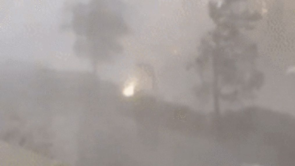 'That's gotta be a tornado': severe weather batters New Orleans (Anthony Estes via Storyful)