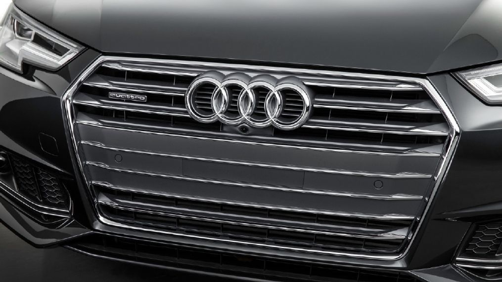 Audi, Porsche, BMW and Lexus are the best-performing brands in Consumer Reports' annual rankings. Pictured here, the 2017 Audi A4 grille. (Image courtesy of Audi USA)