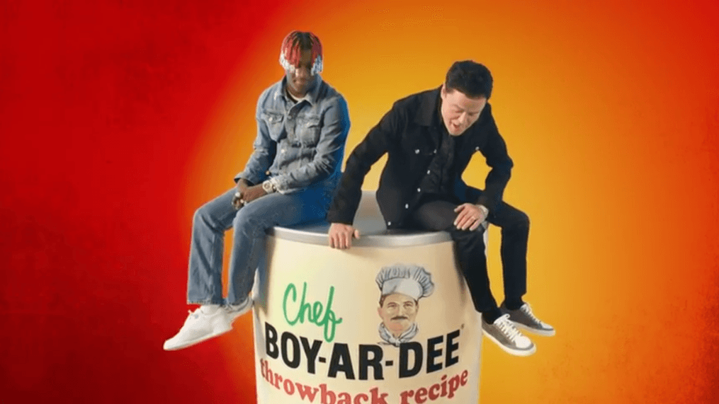 Donny Osmond raps with Lil Yachty in new Chef Boyardee throwback campaign video released on Friday, August 17, 2018. (Photo: Chef Boyardee Throwback via YouTube)