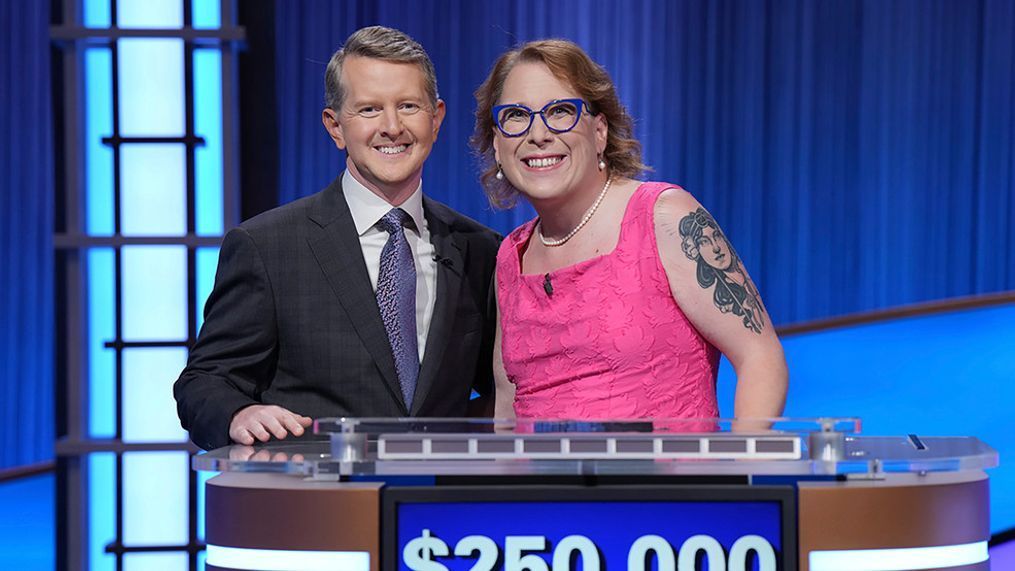 On Nov. 21,{&nbsp;} Oakland, California writer Amy Schneider took home the honor of winning the popular show 'Jeopardy's 'Tournament of Champions.'{&nbsp;} (Photo:{&nbsp;}Jeopardy Productions, Inc.)