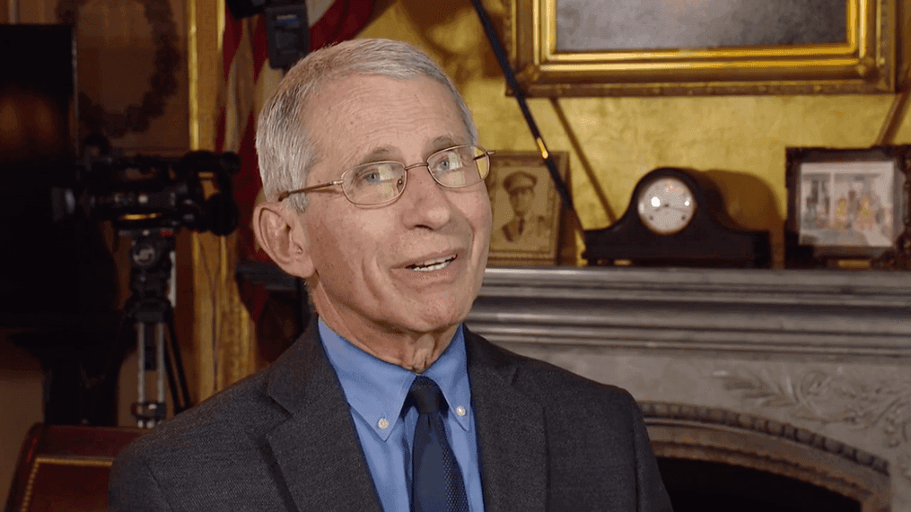 Dr. Anthony Fauci speaks to Scott Thuman in an exclusive one-on-one interview. (Photo: Sinclair Broadcast Group)