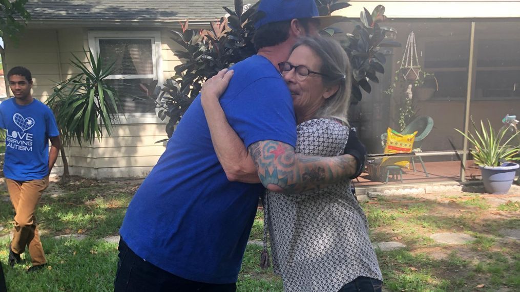 Vanilla Ice revamps home of special needs teacher in Port St. Lucie. (Photo: WPEC)