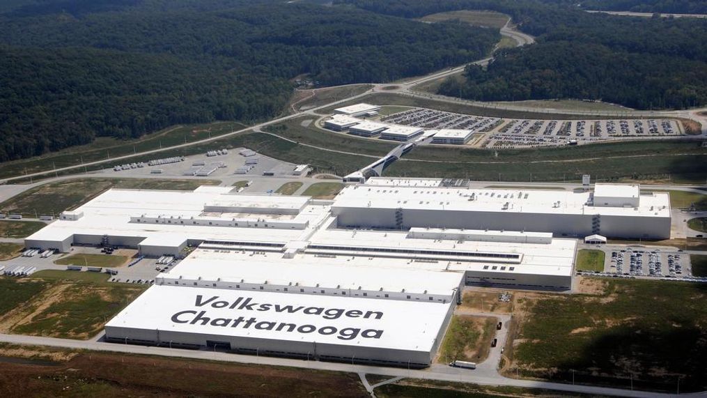Volkswagen’s Chattanooga manufacturing facility (Image courtesy of Volkswagen of America)