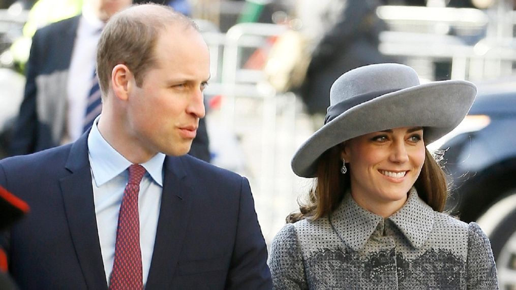 FILE - In this March 14, 2016, file photo, Britain's Prince William, left, and Kate, the Duchess of Cambridge, arrive to attend the Commonwealth Day service at Westminster Abbey in London. When the Duke and Duchess of Cambridge arrive in India on Sunday, April 10, 2016, on what's being called their most ambitious tour to date, they'll encounter much of the starry-eyed giddiness they're used to along with a hint of nostalgia harkening back to a 1992 visit by the late Princess Diana. (AP Photo/Kirsty Wigglesworth, File)