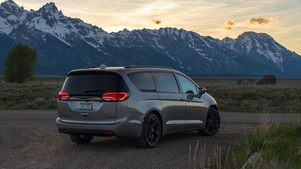 2020 Chrysler Pacifica, base price $34,990. It's worth noting that Chrysler now offers the "Voyager" as its base minivan (same styling as Pacifica but lower trim options) with a base price of $27,730. Pacifica is also the only minivan that offers a plug-in hybrid with a base price of $39,740. (Image courtesy of Fiat Chrysler Automobiles)