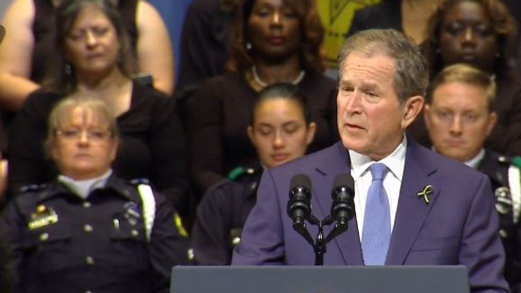 {p}Former President George W. Bush urged the nation in a video message to show compassion and empathy during a “challenging and solemn time in the life our nation and world.” (Photo: SBG File){&nbsp;}{/p}