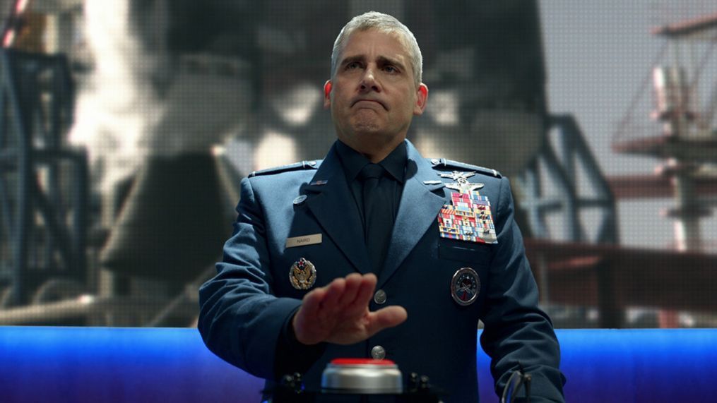 SPACE FORCE (L TO R) STEVE CARELL as GENERAL MARK R. NAIRD in episode 101 of SPACE FORCE  (Photo: Netflix)