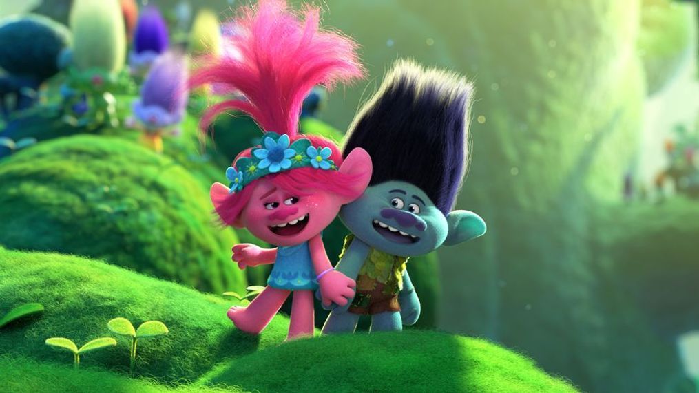 (from left) Poppy (Anna Kendrick) and Branch (Justin Timberlake) in DreamWorks Animation's "Trolls World Tour," directed by Walt Dohrn.{&nbsp;}(Photo: DreamWorks)