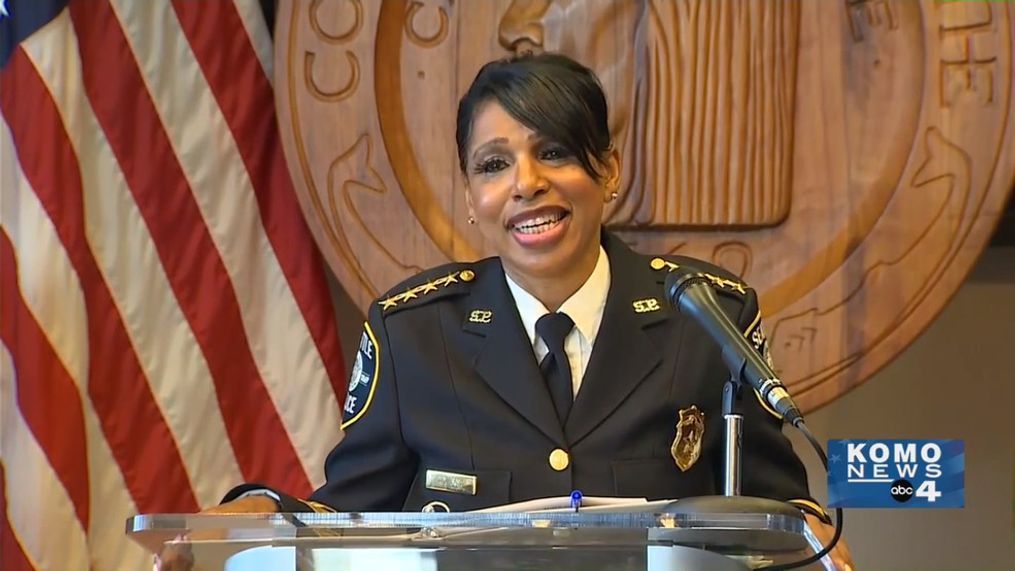 Seattle Police Chief announces her retirement from the Seattle Police Department on Aug. 11, 2020.