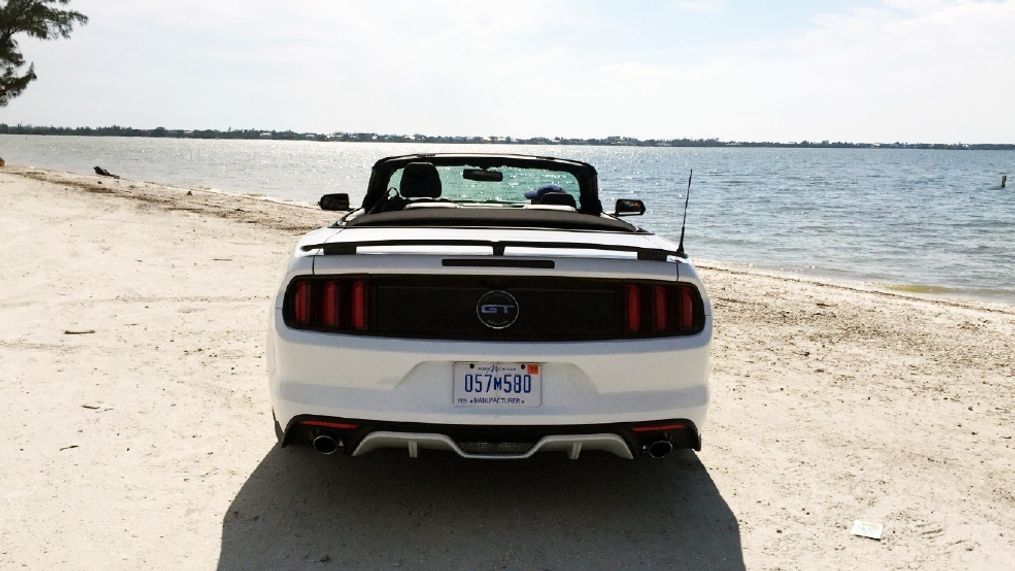 2016 Ford Mustang Convertible (Photo by Jill Ciminillo)