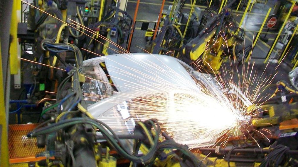 A possible scenario is to close General Motors' sprawling Lordstown plant in northeastern Ohio, pictured, because the compact car it makes also is built in Mexico. The once-bustling factory already has lost two of its three shifts and 3,000 union jobs since the beginning of last year. (Image courtesy of General Motors)