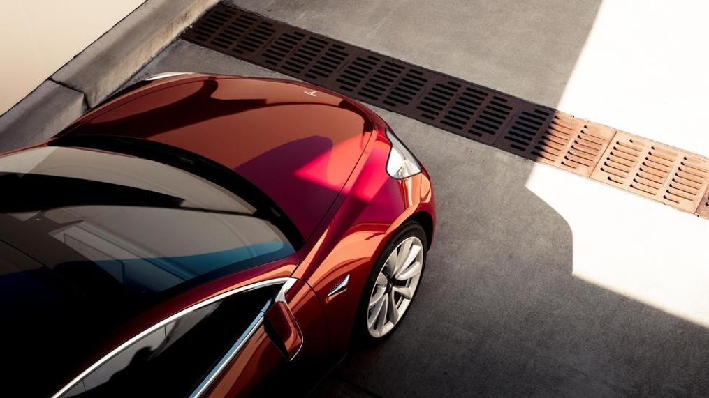 CEO Elon Musk said investors should have "zero concern" about whether Tesla will be able to make 10,000 Model 3s per week by next year. Pictured: Tesla Model 3 (Image courtesy of Tesla Inc.)