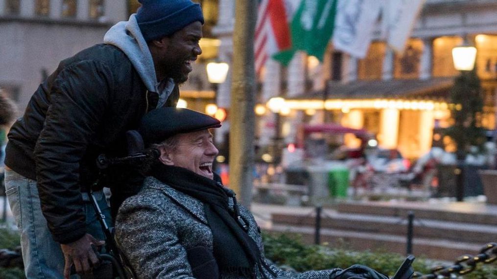 Kevin Hart and Bryan Cranston star in THE UPSIDE.{&nbsp;}(Photo: STX Entertainment)