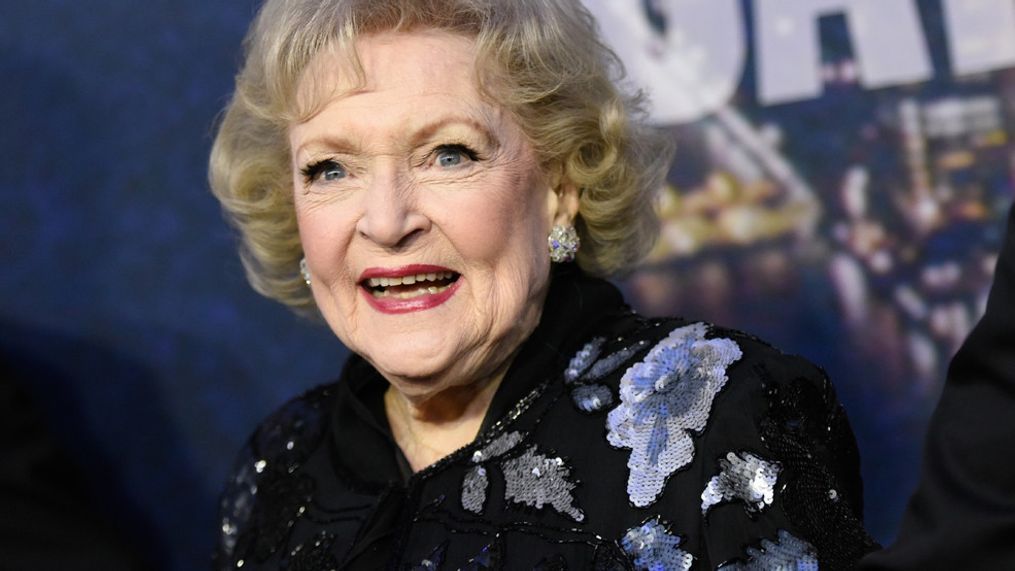 FILE - In this Feb. 15, 2015 file photo, Betty White attends the SNL 40th Anniversary Special at Rockefeller Plaza in New York. (Photo by Evan Agostini/Invision/AP, File)