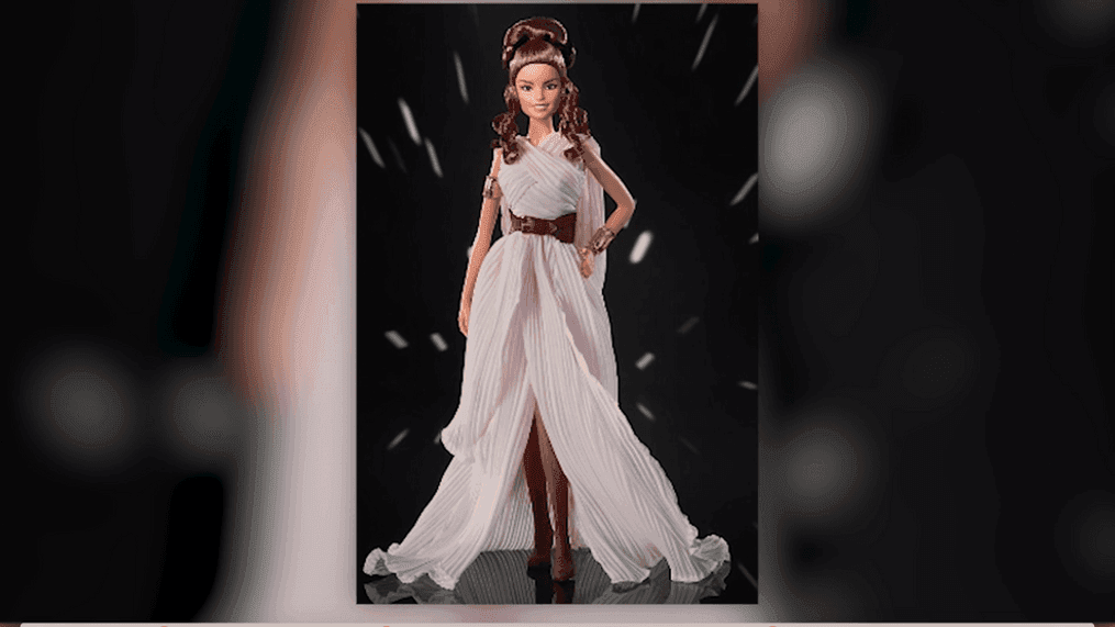 Space, but make it fashion: Barbie launches new designs inspired by 'Star Wars' (Photo: Mattel via CNN Newsource)