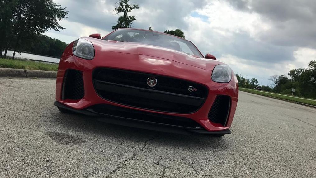 2017 Jaguar F-Type SVR Convertible (Sinclair Broadcast Group / Jill Ciminillo)